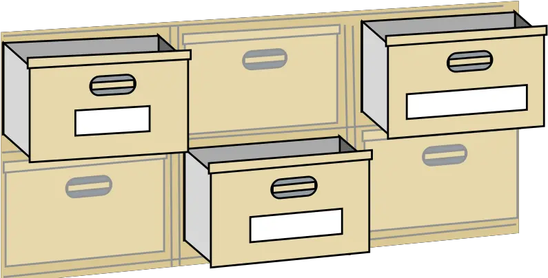  Furniture File Cabinet Drawers Png Svg Clip Art For Web Cabinet Drawing Png File Cabinet Icon Png