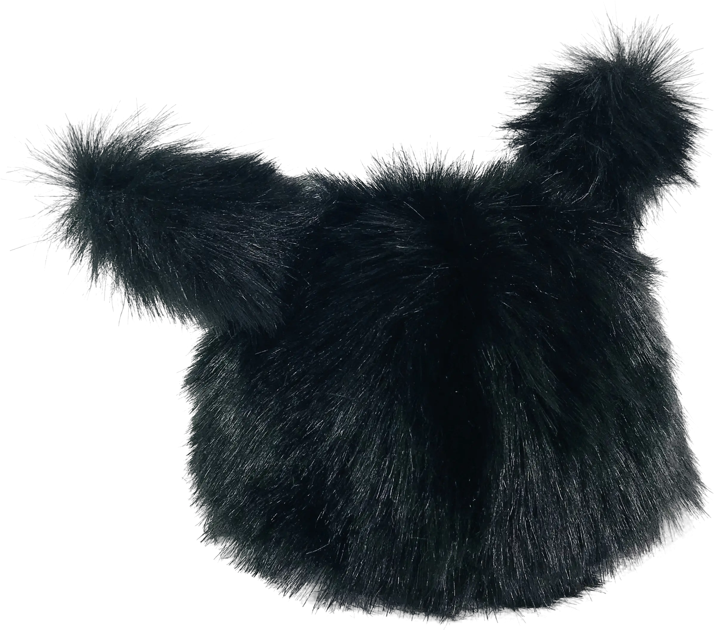  Outlet Angela Doll Clothing Dollyu0027s Fur Hat With Ears Black Ushanka Png Ushanka Png