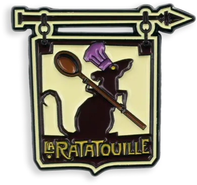  La Ratatouille Enamel Pin Ratatouille Enamel Pin Png Ratatouille Png