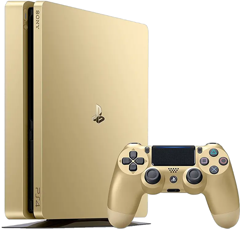  Refurbished Playstation 4 Slim Console 500gb Gold With 1 Ps4 Slim Price In Pakistan Png Playstation 4 Png