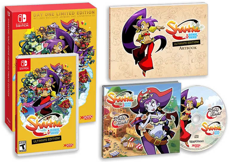  Shantae Half Genie Hero Ultimate Day One Edition Shantae Half Genie Hero For The Switch Png Shantae Png