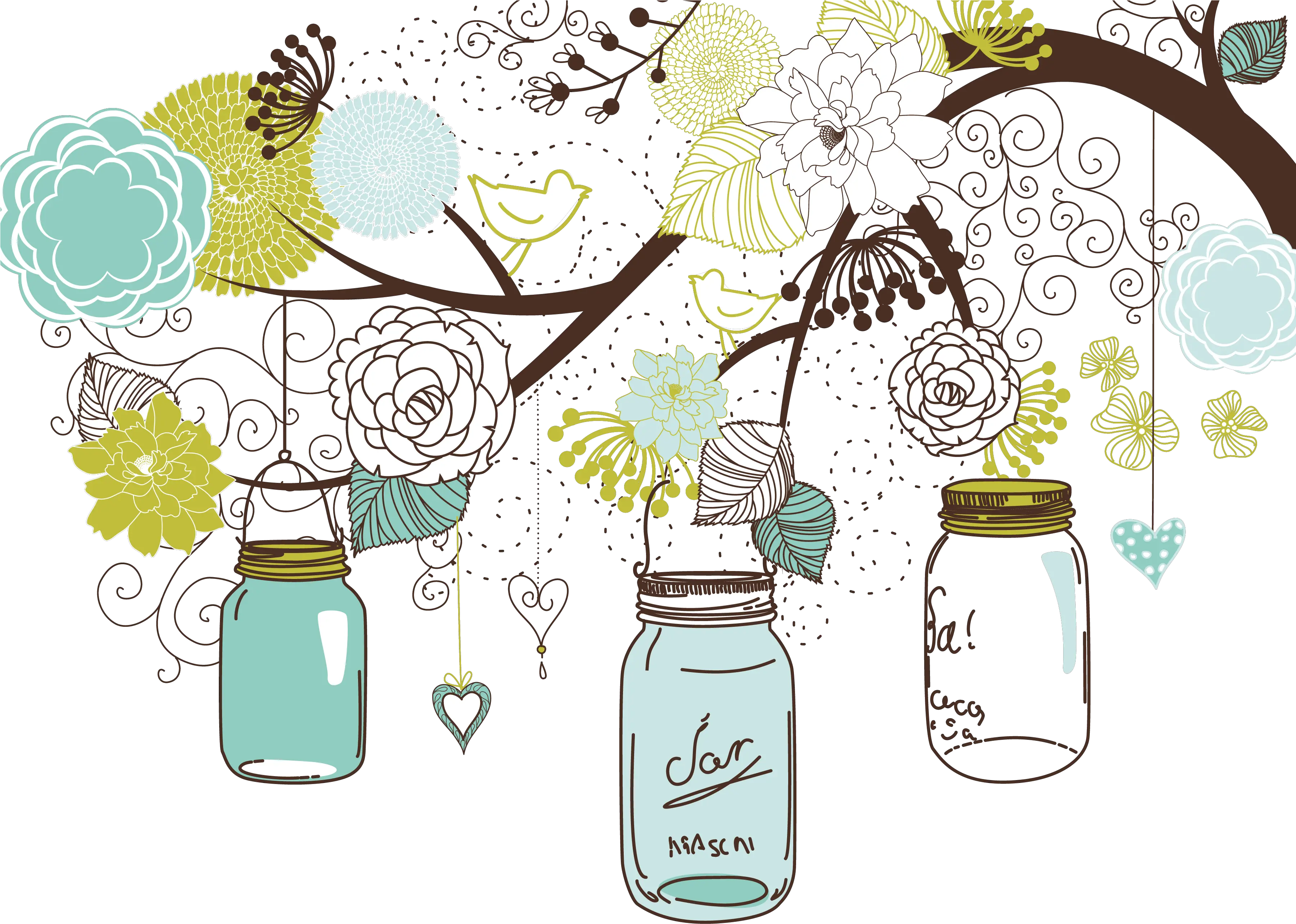  Baby Shower Baby Shower Invitation Background Hd Png Mason Jar Png