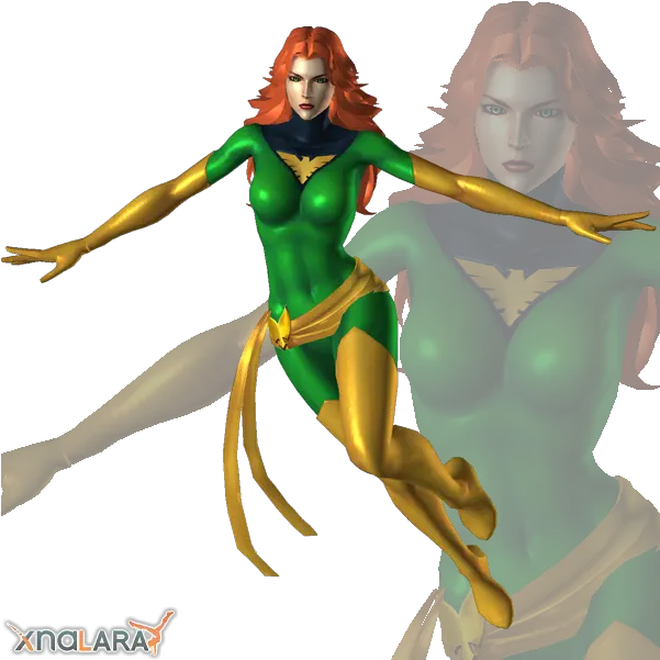  Original Phoenix Cartoon Png Jean Grey Png