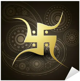  Swastik Symbol Sticker Pixers We Swastika Png Swastik Logo