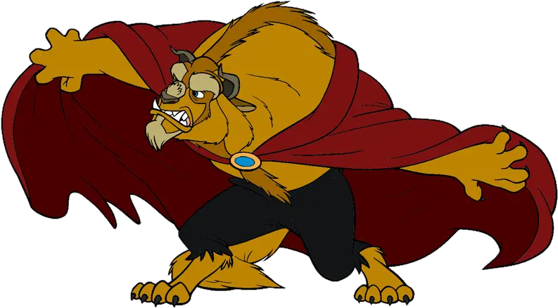  Beast From Beauty And The Graphic Cartoon Png Beauty And The Beast Transparent