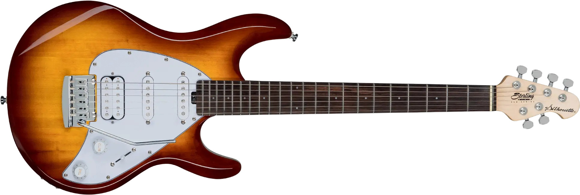  Sterling By Music Man Silo3 Silhouette Electric Guitar Sterling By Music Man Silhouette Png Guitar Silhouette Png