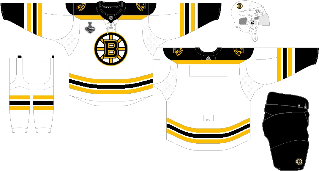  2019 Stanley Cup Final The Nhl Uniform Matchup Database Boston Bruins Png Stanley Cup Logo