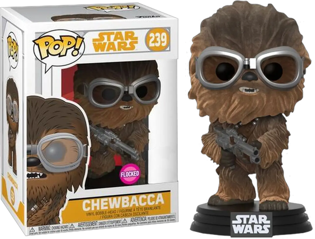  Star Wars Solo Chewbacca Flocked Us Exclusive Pop Vinyl Chewbacca Solo Funko Png Chewbacca Png