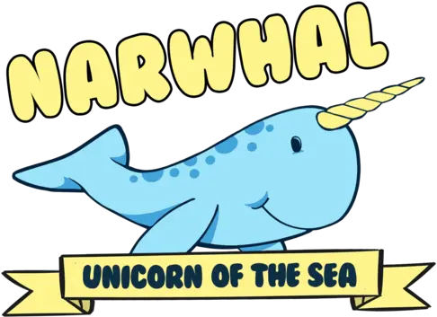  Sea Narwhal Funny Unicorn Of The Sea Png Narwhal Icon