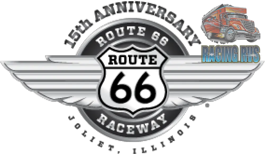  Racing Rvs Route 66 Raceway Logo Png Route 66 Logo