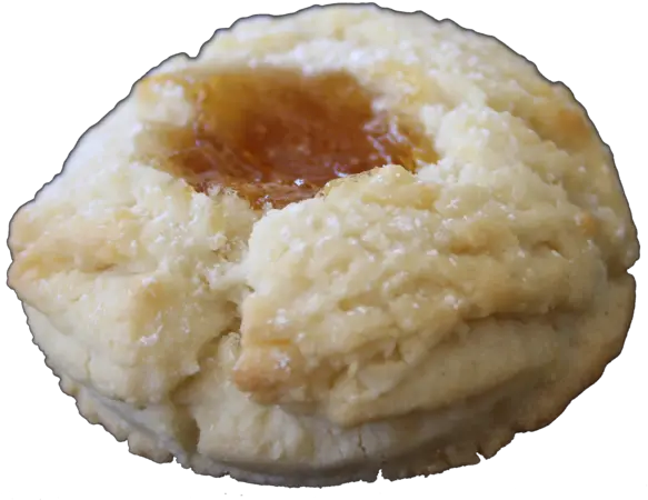  Apricot Thumbprint Cookies Hallongrotta Full Size Png Rice Ball Thumbprint Png