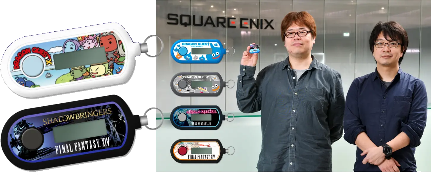  Square Enix Introducing Two Factor Authentication In Online Measuring Instrument Png Square Enix Logo Png