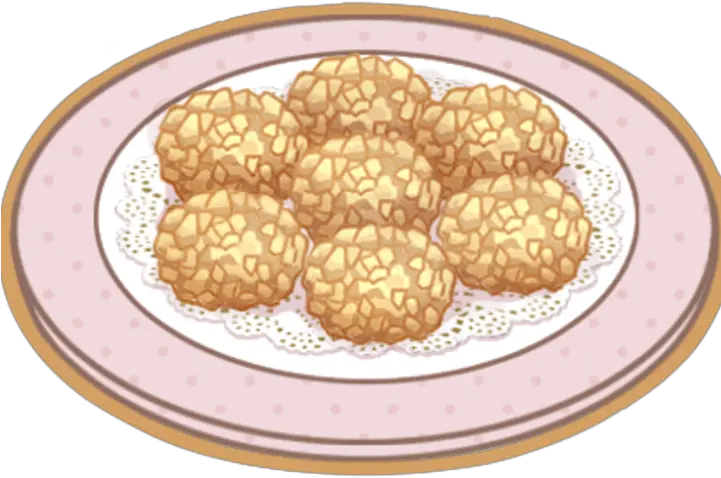  Peanut Crisp Food Fantasy Wiki Fandom Biscuit Png Plate Of Cookies Png