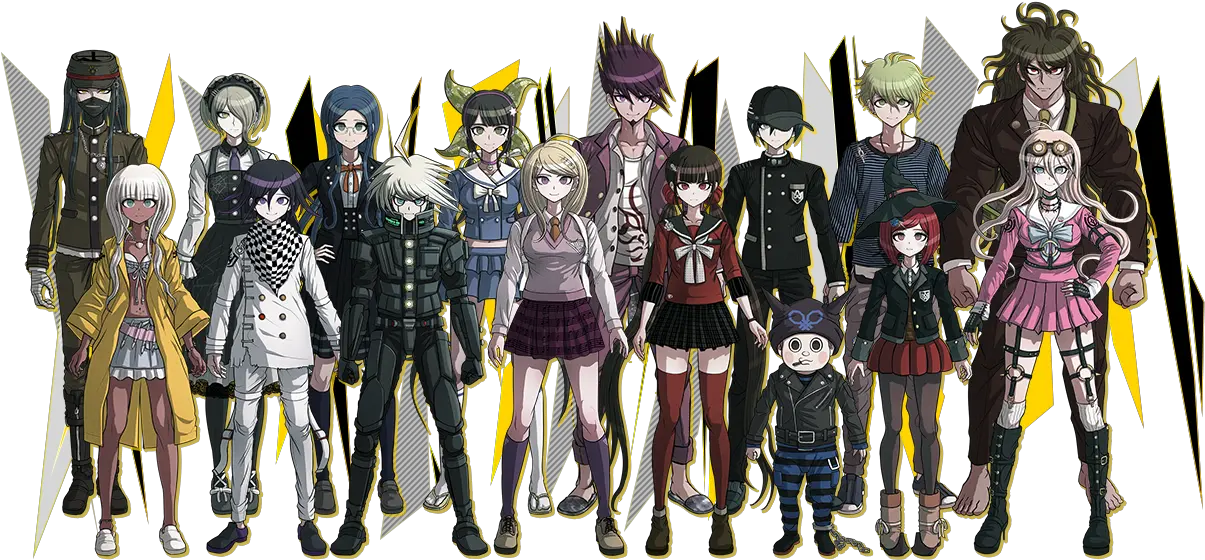  Killing Harmony Victims Danganronpa V3 Killing Harmony Characters Png Danganronpa V3 Logo