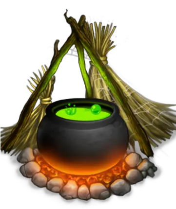  Creepy Cauldron Flame Png Cauldron Png