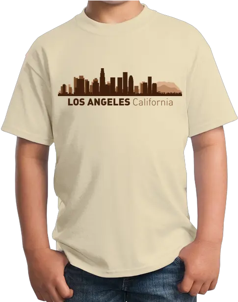  Los Angeles Ca City Skyline City Of Angels Hollywood Love La Tshirt Polos De Bob Esponja Png Los Angeles Skyline Png