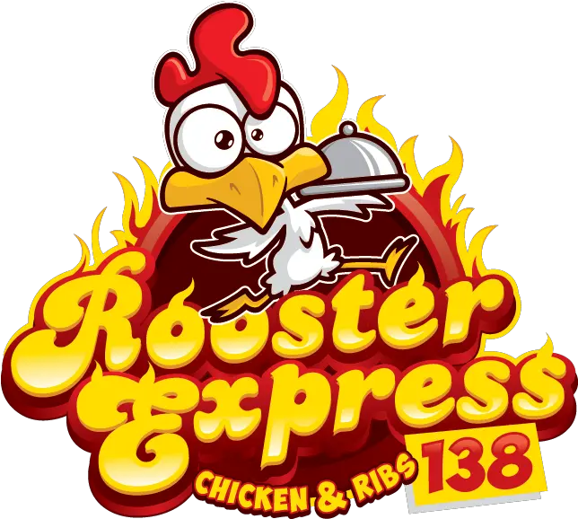  Rooster Express 138 Chicken U0026 Ribs Rooster Express Png Rooster Logo