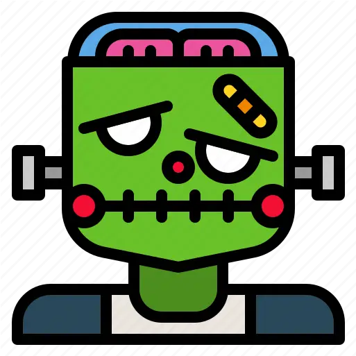  Evil Frankenstein Horror Monster Scary Icon Download On Dot Png Frankenstein Icon