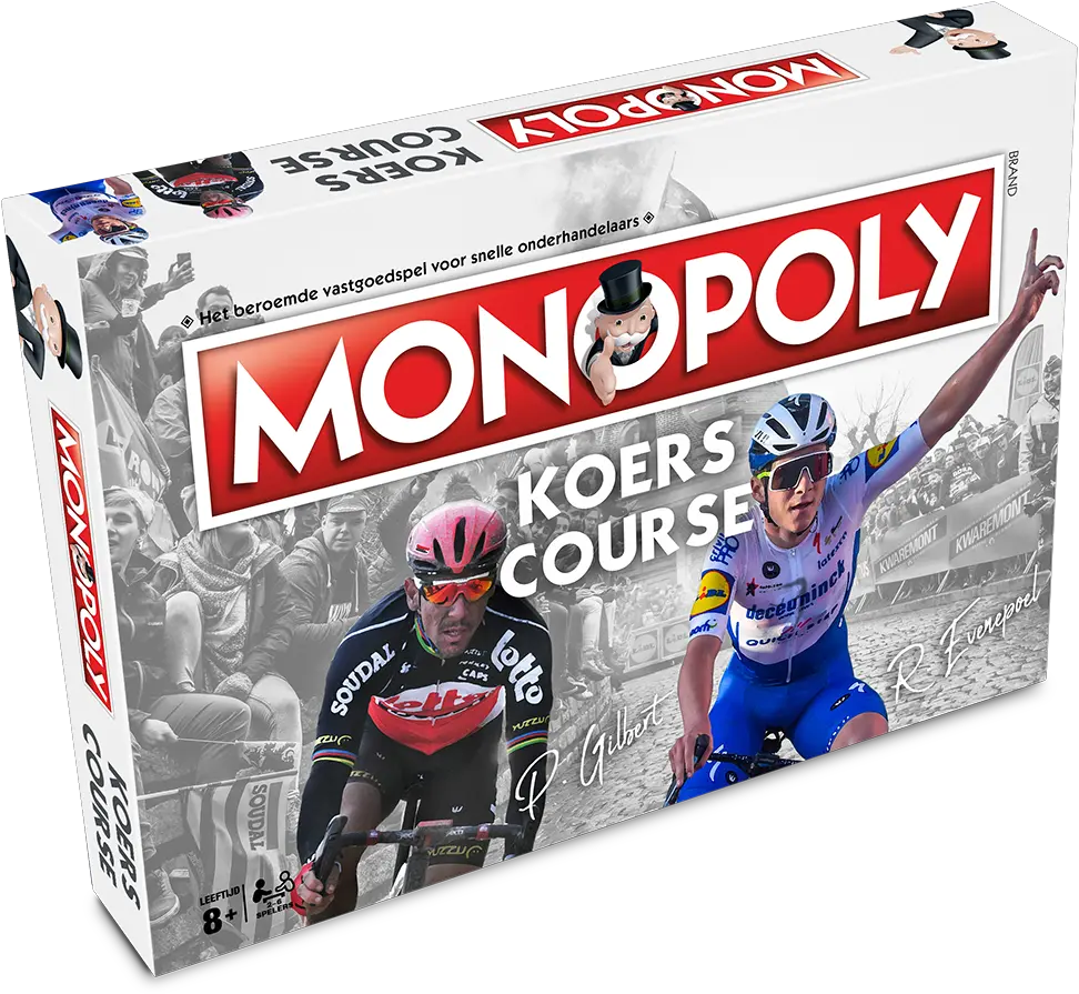  Cycling Monopoly Board Game Launched In Belgium Cyclingnews Monopoly Tour De France Png Monopoly Png