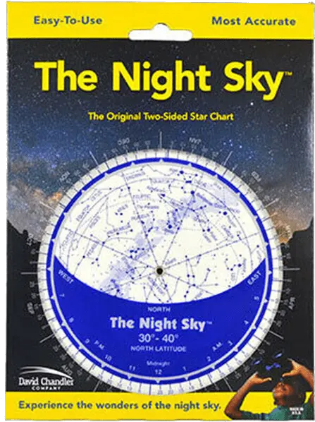  The Night Sky 30 40n Planisphere Small Zion National Night Sky Star Finder Png Night Sky Png