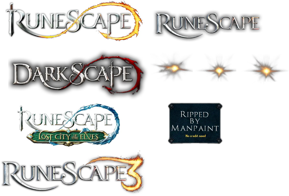  Pc Computer Runescape 3 Login Logos The Spriters Runescape 3 Logo Png Playstation 3 Logos