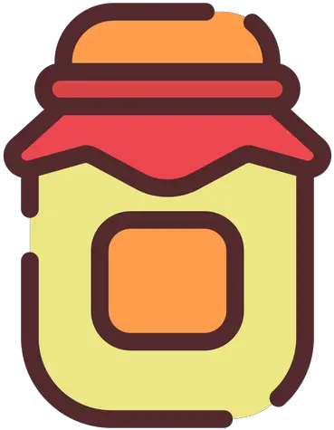  Honey Jar Icon Stroke Transparent Png U0026 Svg Vector Pote De Doce Desenho Png Jar Icon