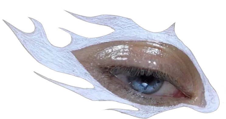  Eye Eyes Png Pngs White Flames Aesthetic Makeup Moodboa Mask Brown Eyes Png