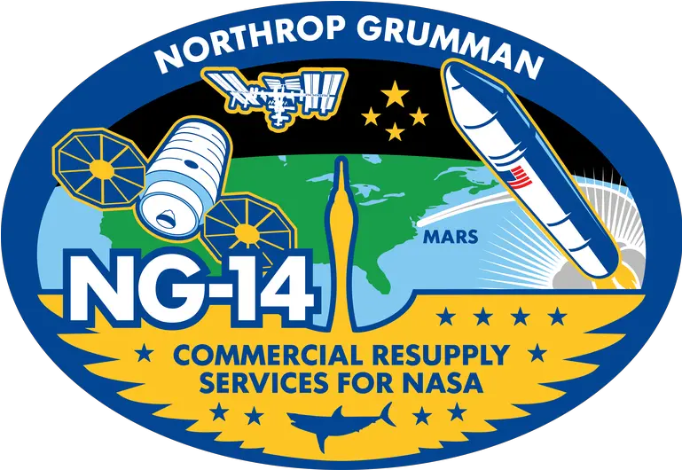  Made In Space To Launch Ceramic 3d Printing The Iss Cygnus Ng 14 Patch Png Nasa Icon Mission