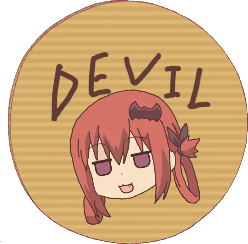  Fanart Oc Gabriel Dropout Cardboard Medals Part 2 Anime Happy Png Sports Devil Icon .png