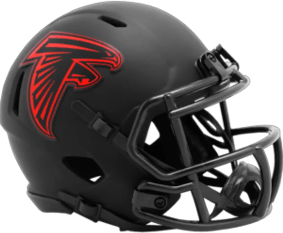  Atlanta Falcons Riddell Eclipse Speed Atlanta Falcons New Helmet Png Falcons Helmet Png