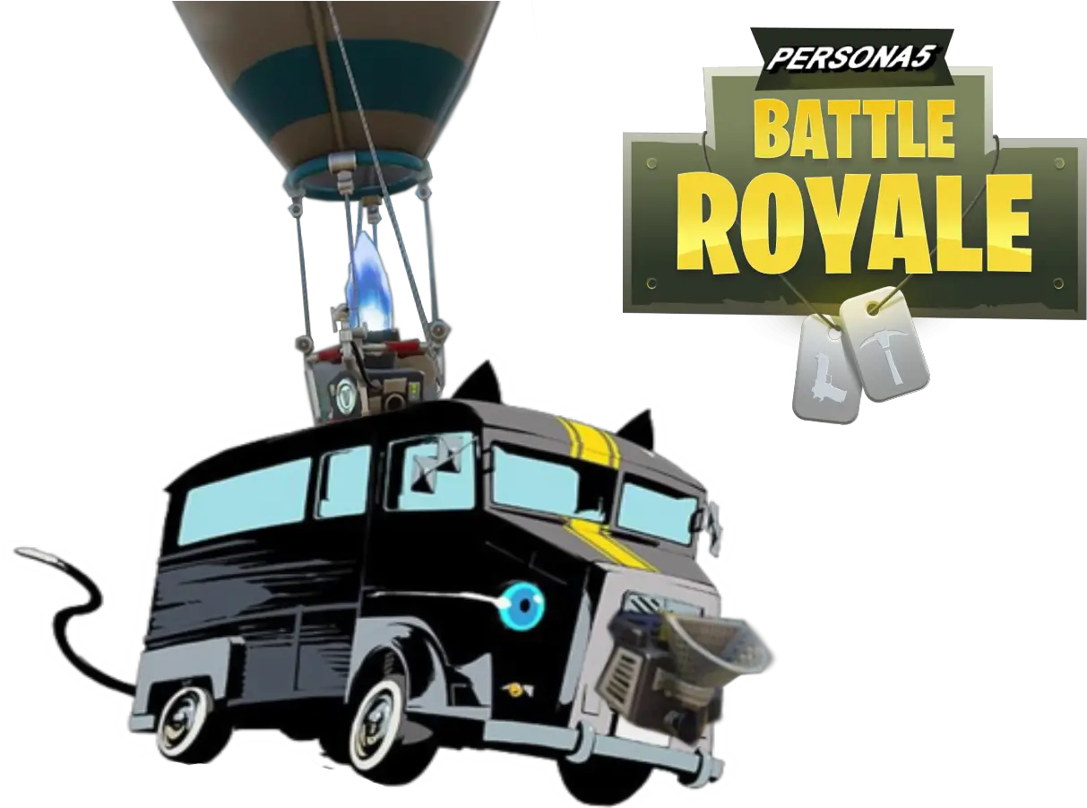  Persona5 Morgana Bus Persona 5 Png Battle Bus Png