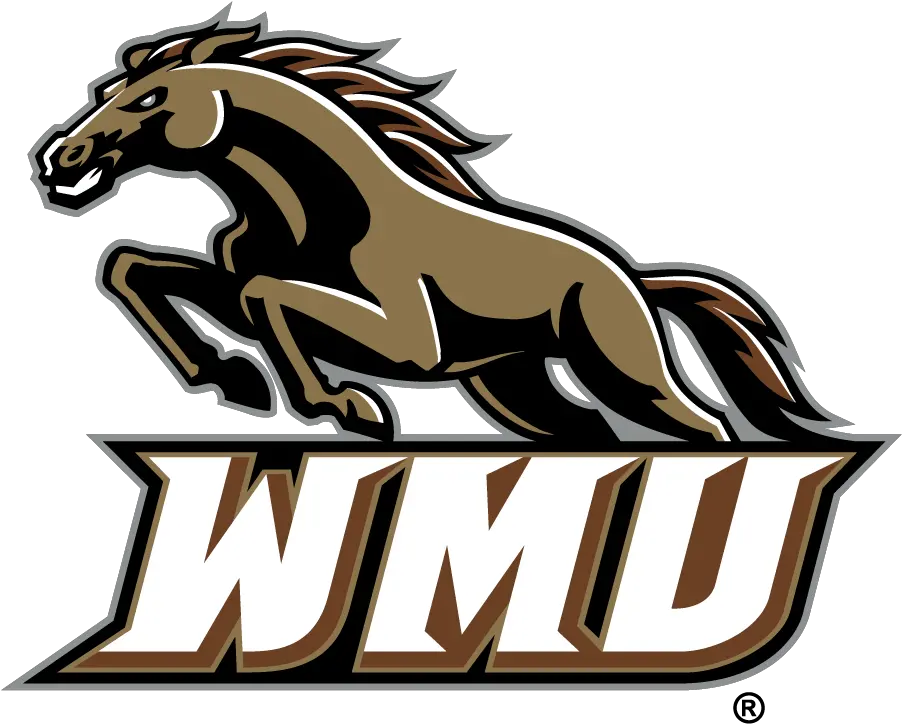  Western Michigan Broncos Secondary Logo Ncaa Division I Broncos Wmu Logo Png Broncos Icon