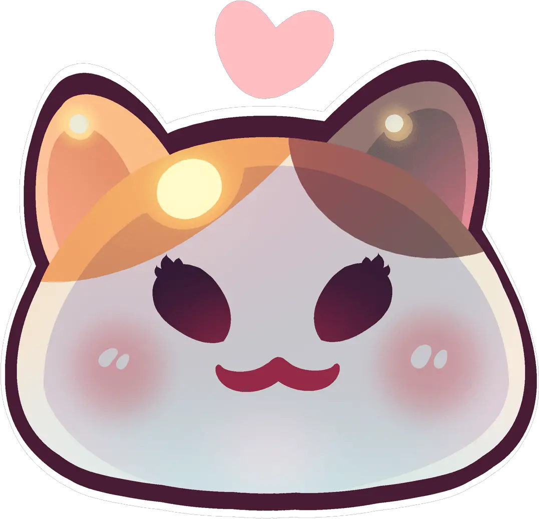  Download Hd A Pair Of Fat Cat Emojis In Cute Emoji Love Discord Png Emojis Transparent Background