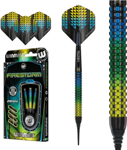  Winmau Firestorm 90 Soft Tip Darts Winmau Firestorm Darts Png Orisa Icon