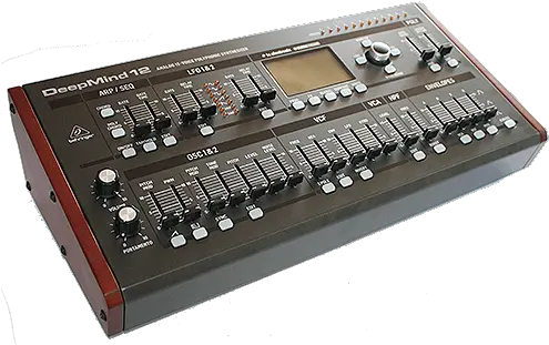  Behringer Deepmind 12 Guitar Synthesizer Deksktop Sound Module Tantalum Png Vintage Icon V74 Fretless Bass