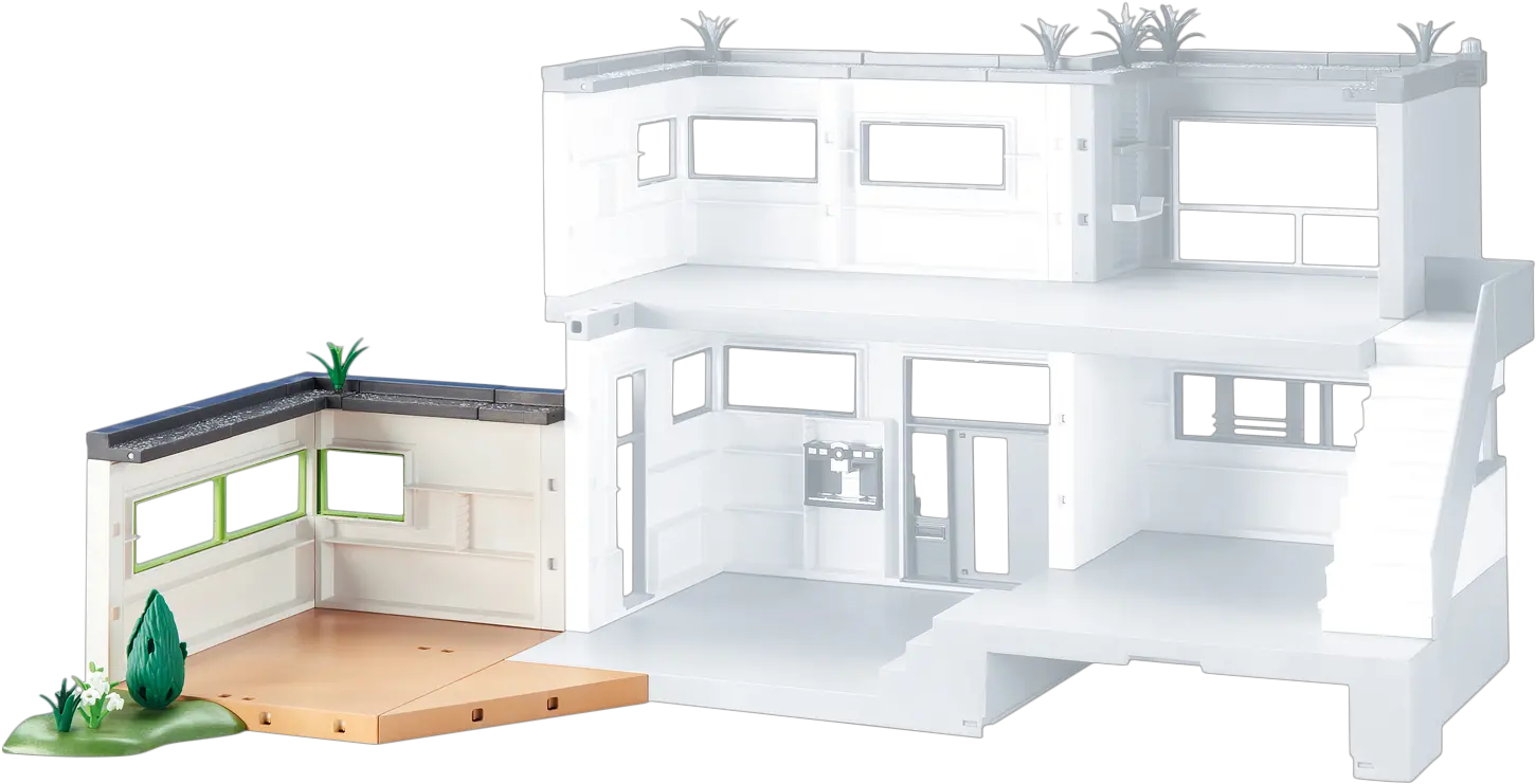  Extension For The Modern Luxury Mansion 6389 Playmobil Playmobil 5574 Modern Luxury Mansion Png Mansion Png