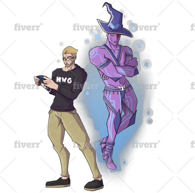  Draw You As A Jojo Bizarre Adventure Character Illustration Png Jojo Hat Png