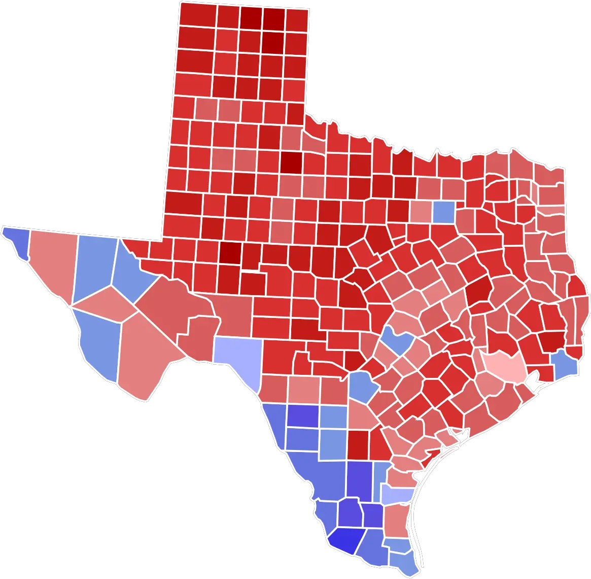  States Senate Election In Texas 2016 Election Map Texas Png Ted Cruz Png