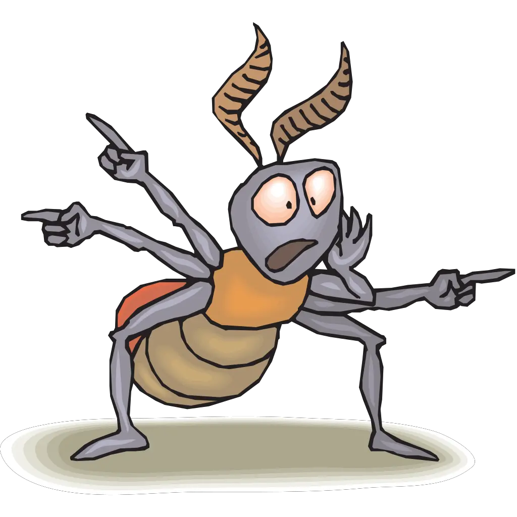  Download Ant Clipart Scary Pointing Ant Full Size Png Cartoon Ant Pointing Ant Png