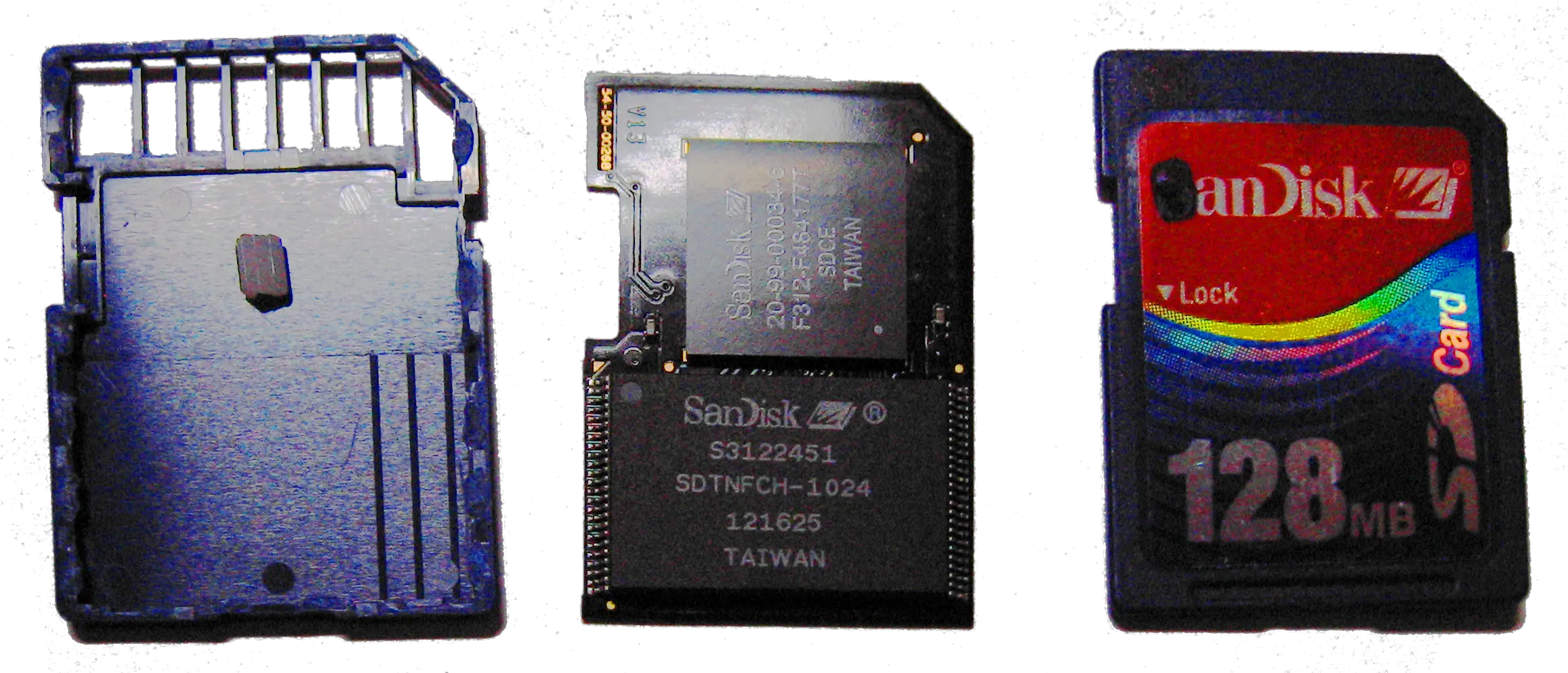  Sandisk 128mb Sd Card Insides Sandisk 128mb Sd Card Png Sd Card Png