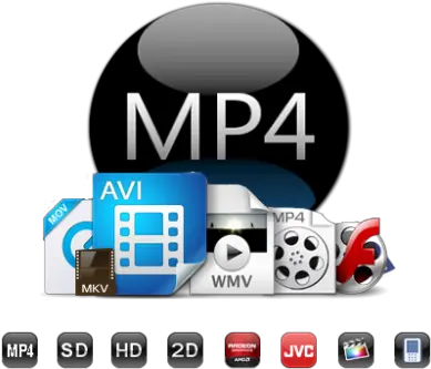  Download Mp4 Free Png Transparent Image And Clipart Anymp4 Mp4 Converter Avi Icon