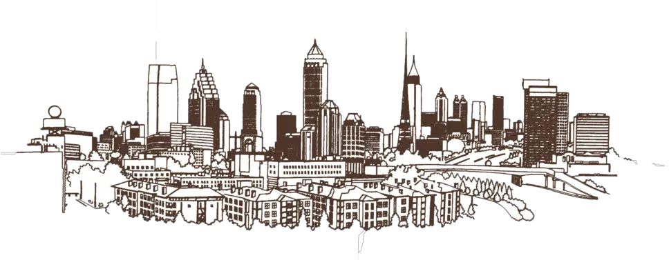  Atlanta Skyline Hand Sketch Png Atlanta Skyline Hand Sketch Png Atlanta Skyline Png