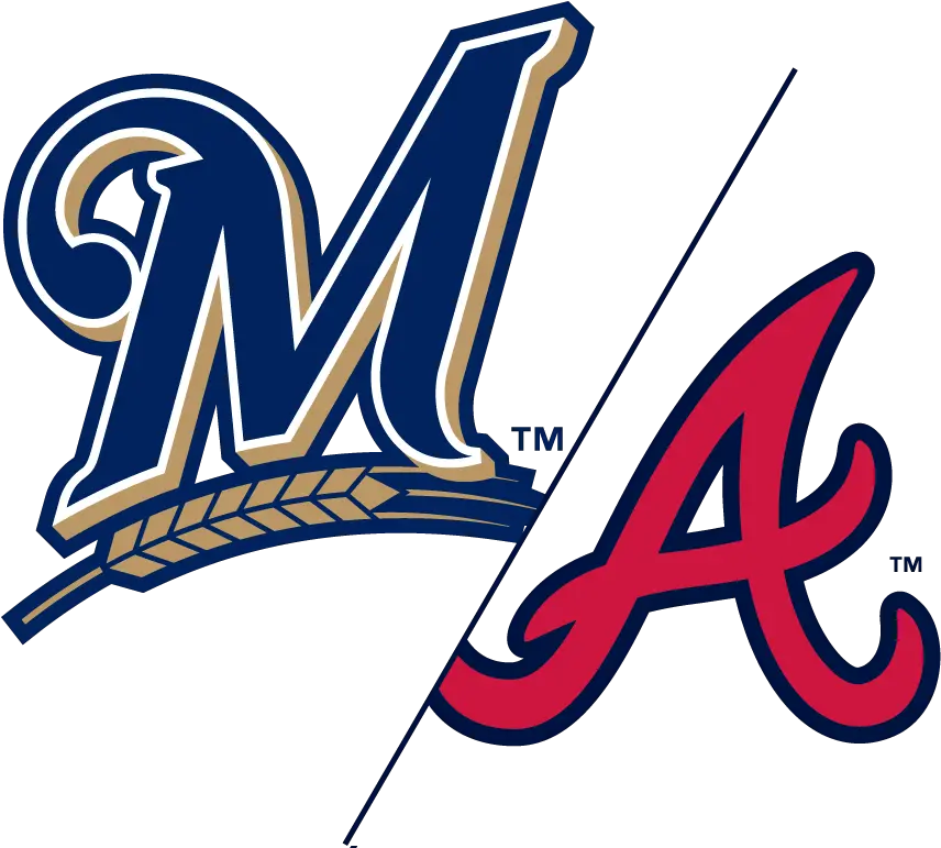  Milwaukee Brewers Milwaukee Brewers M Logo Png Atlanta Braves Png