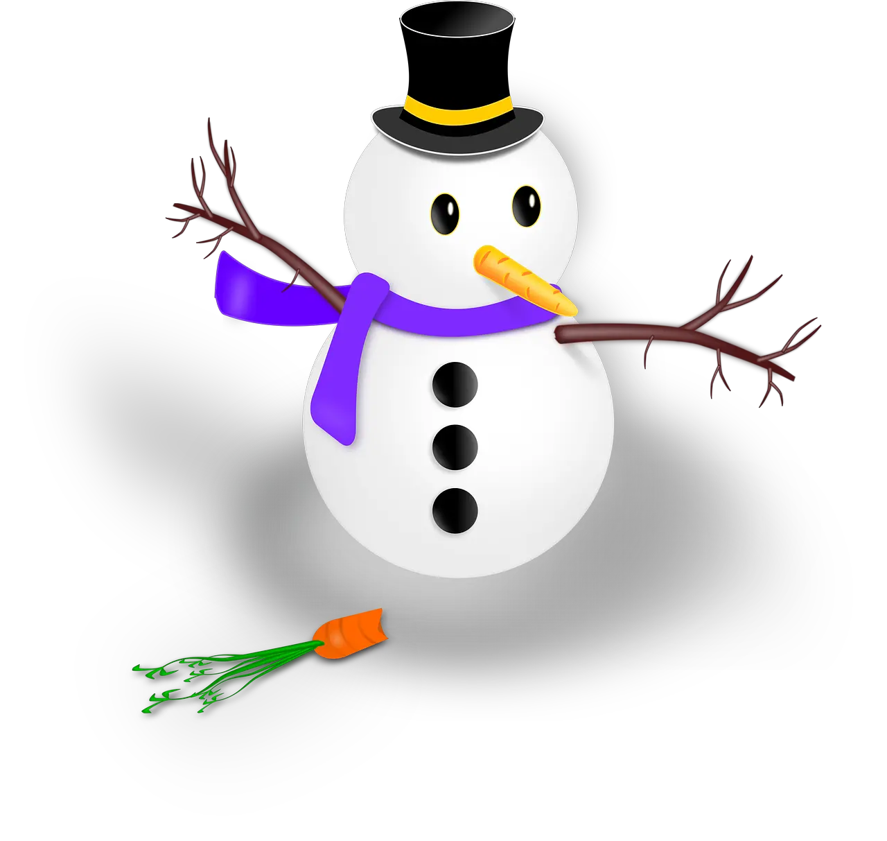  Snowman Drawing Transparent Gambar Boneka Salju Natal Png Snowman Transparent Background