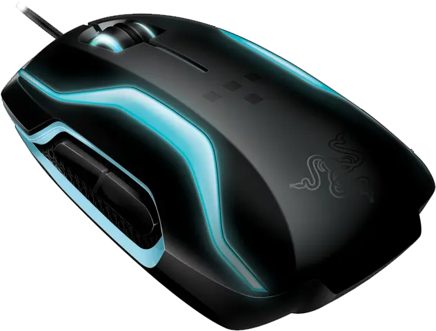  Tron Gaming Mouse Designed By Razer Unique Tron Light Razer Tron Mouse Png Tron Png