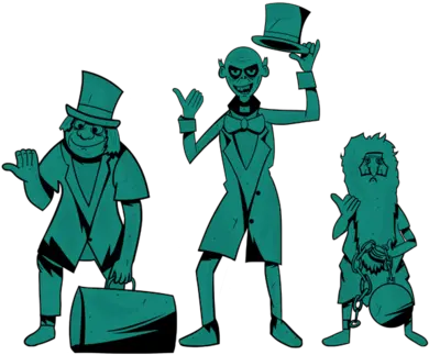  Haunted Mansion Walt Disney World Gh Cartoon Haunted Mansion Ghosts Png Haunted House Png