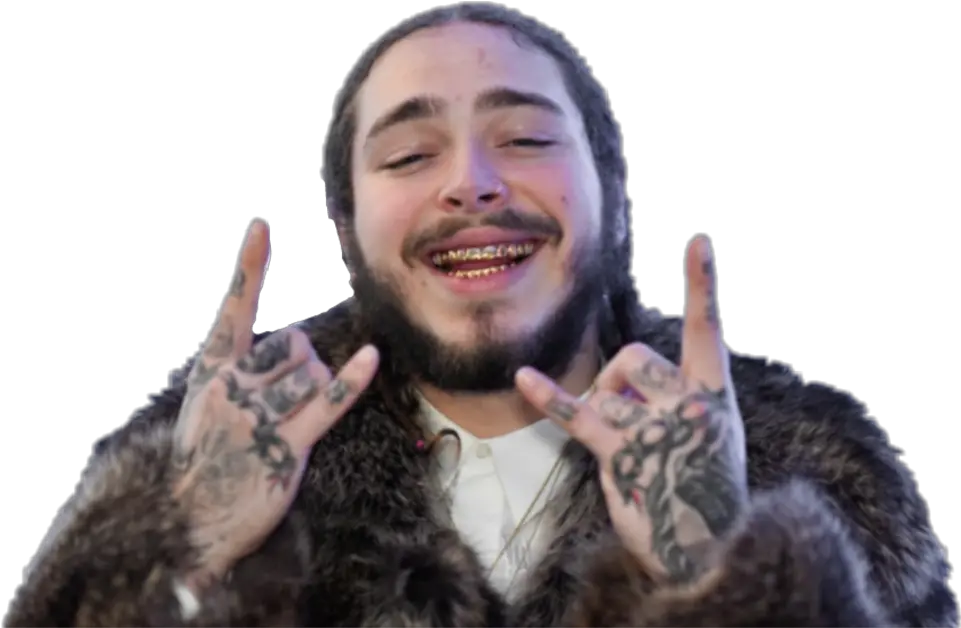  Post Malone Postmalone Sticker By Raphael Köhn Post Malone No Face Tattos Png Post Malone Png