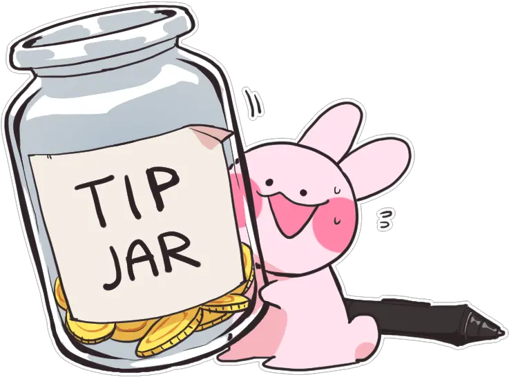  Sarah Comms Closed Twitch Tip Jar Png Tip Jar Png