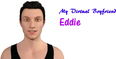  My Virtual Boyfriend Eddie Undershirt Png My Talking Virtual Girlfriend Icon