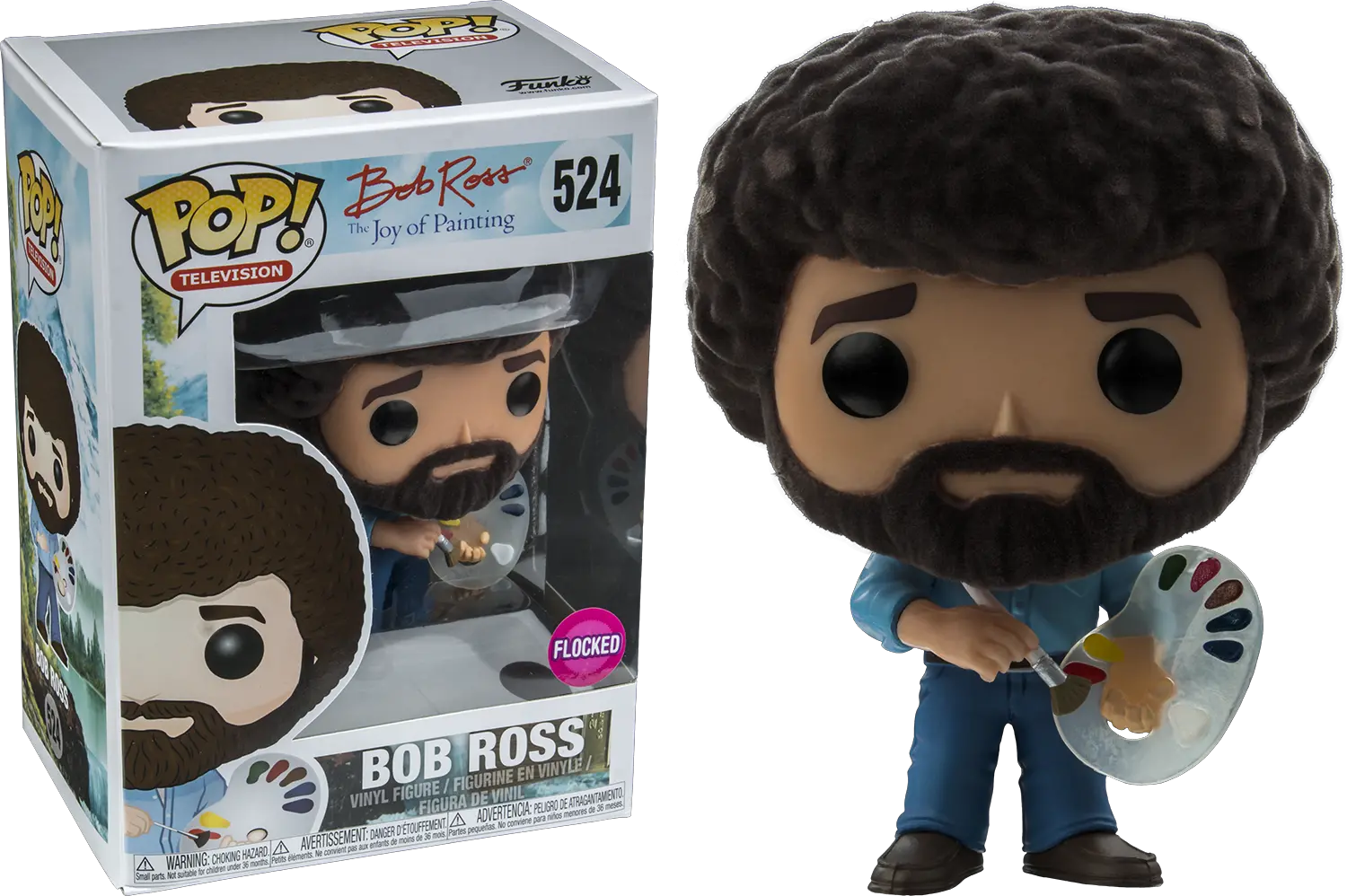  Bob Ross Pop Tv Vinyl Bob Ross Pop Vinyl Png Bob Ross Png